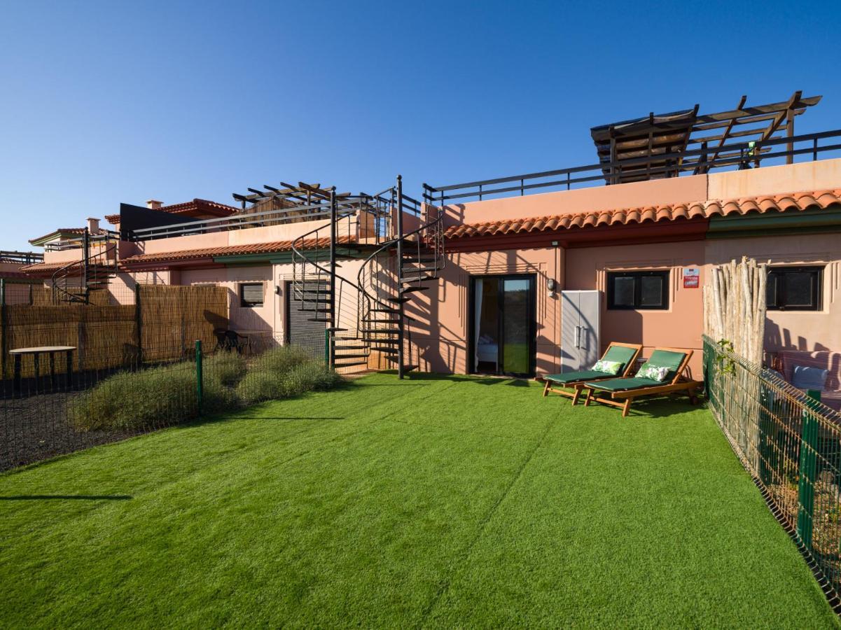 Private Terrace Majanicho Home -Garden & Pool La Oliva Exterior foto