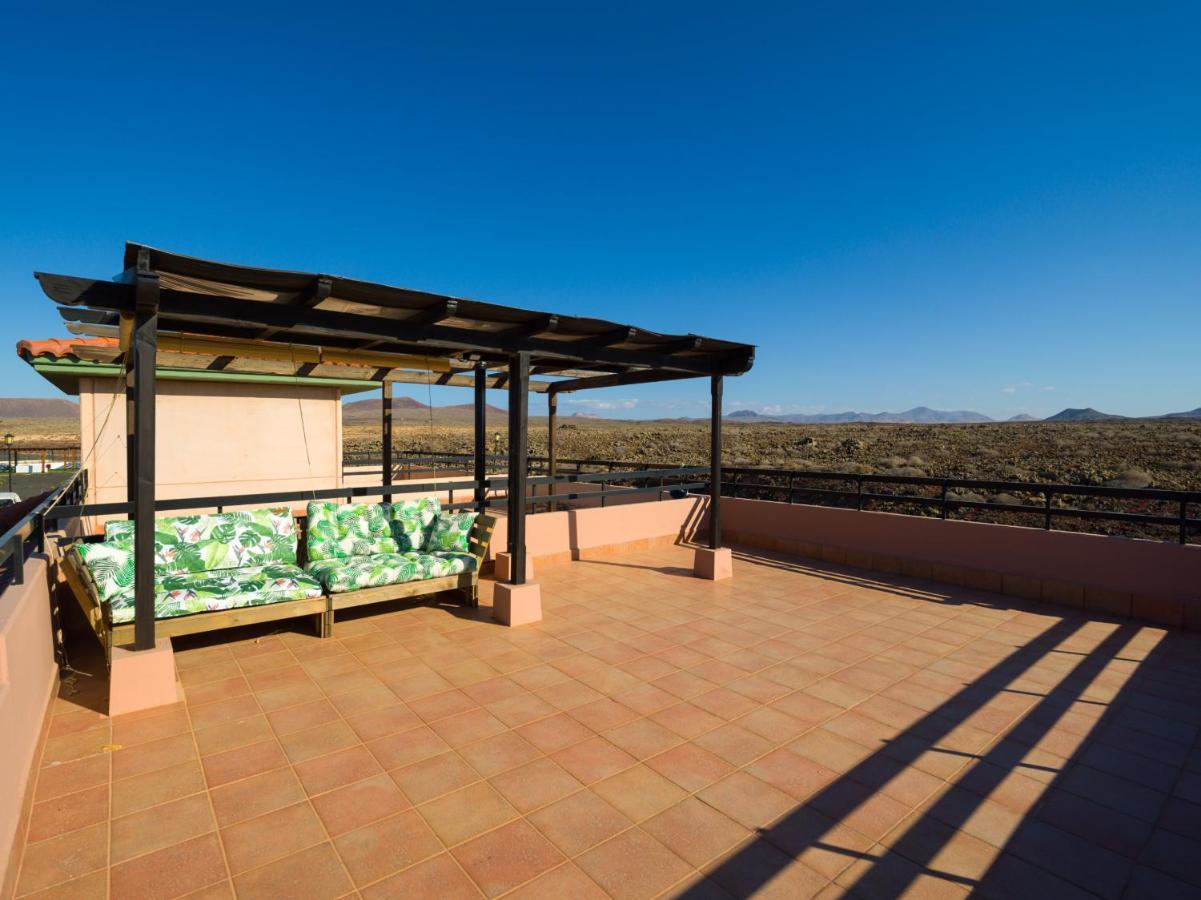 Private Terrace Majanicho Home -Garden & Pool La Oliva Exterior foto